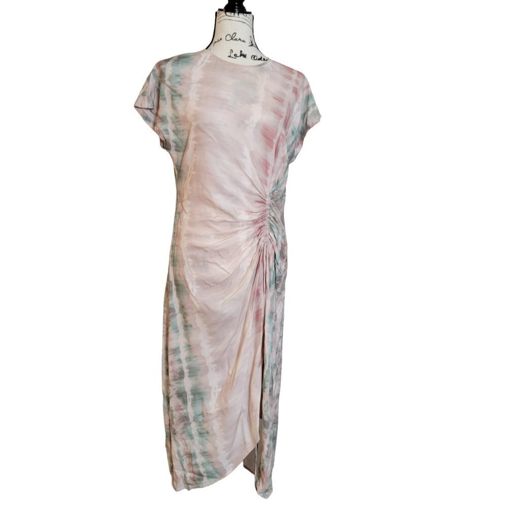 All Saints Jarita Marea Midi Dress - Size 6